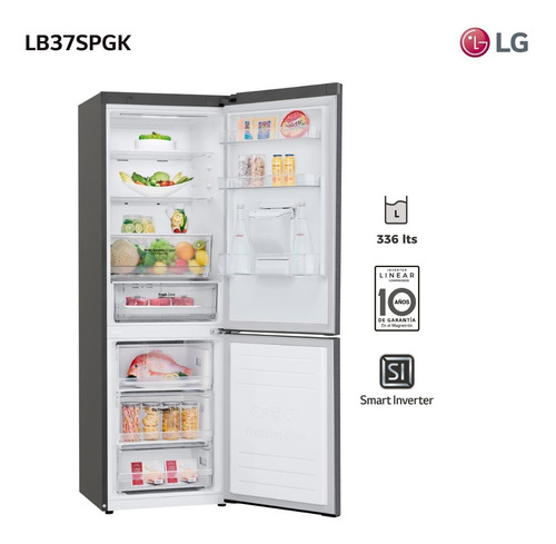 Refrigerador 336l Lb37spgk LG - Garantía Oficial