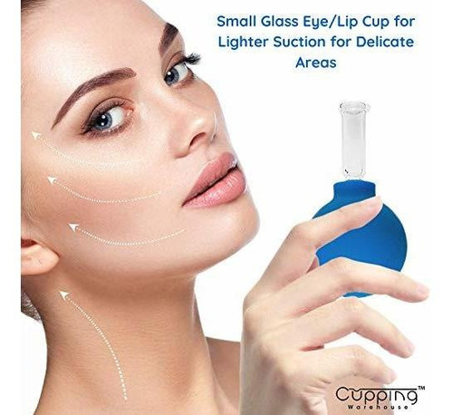 Imagen 2 de 9 de Cuidado Facial Cupping Warehouse Glass 2 Juego De Ventosas F