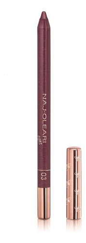 Delineador Naj Oleari Luminous N°03 Pearly Burgundy