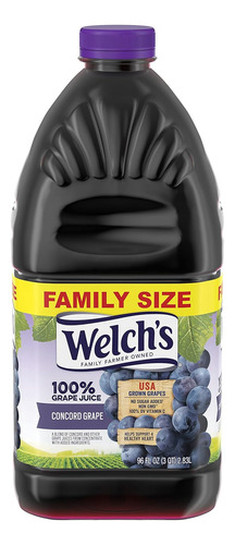 Jugo Natural De Uva Concord Welch's