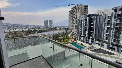 Departamento En Renta En Torre Kanat Santa Catarina Nuevo León Valle Poniente Amueblado