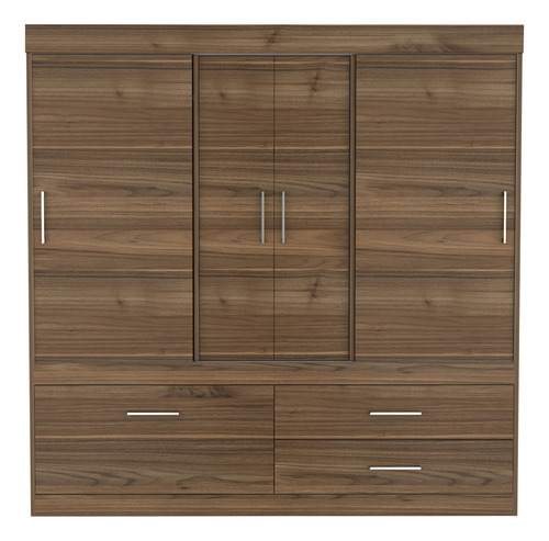 Closet Allegro 4 Puertas 2 Cajones - Gales