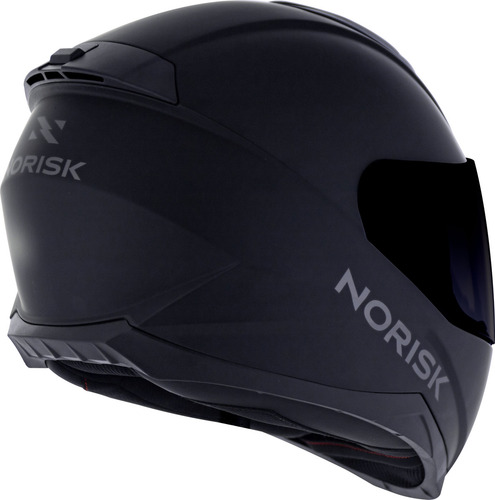 Capacete Norisk Razor Preto Fosco C/ Viseira Fumê Masculino Tamanho Do Capacete 62