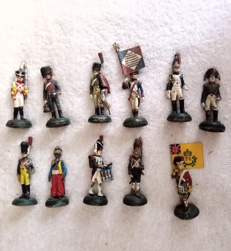 Imagen 2 de 2 de Soldaditos De Plomo Colección 11 Figuras