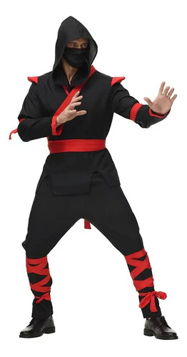 Disfraz De Ninja Para Hombre, Disfraz Tradicional De Guerrer