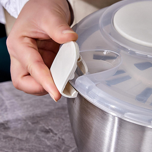 Cesta Giratoria Para Ensaladas De 5 L, Limpiador Y Secador