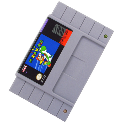 Cartucho Super Nintendo Super Mario World