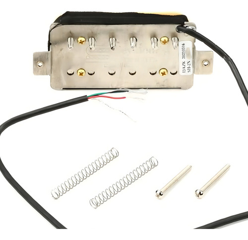 Micrófono Seymour Duncan Sh2 Zebra Jazz Model Bridge