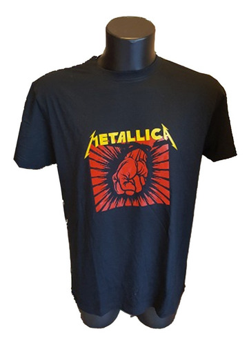 Remera Metallica Rock Memoestampados