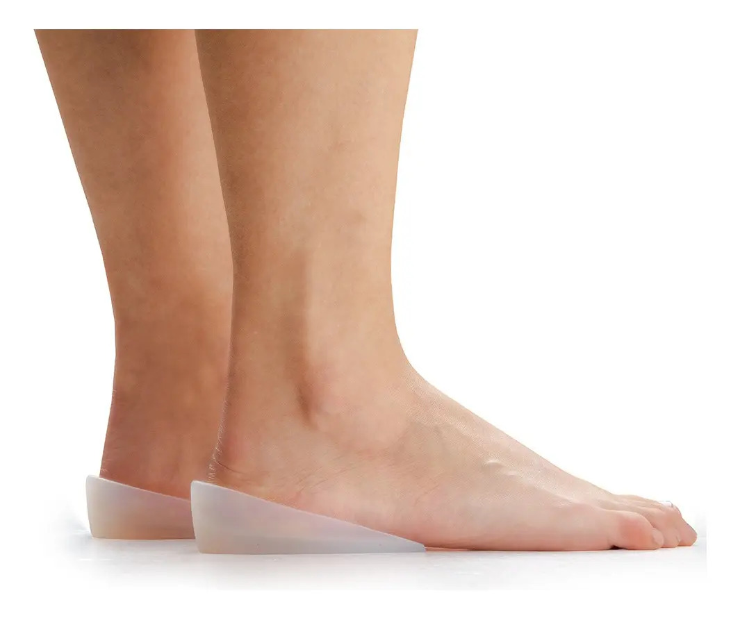 Protetor Calcâneo Ortopédico Silicone Esporão Fascite Plantar Tamanho P Hidrolight