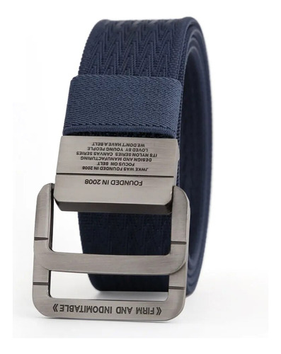 Cinturón Táctico Para Hombre Con Hebilla De Doble Anillo Par