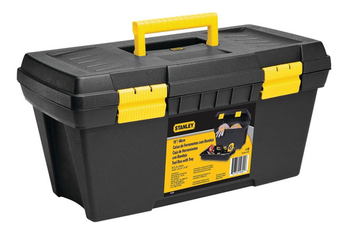 Caja Organizadora Plástica Con Doble Cierre Stanley 19-301