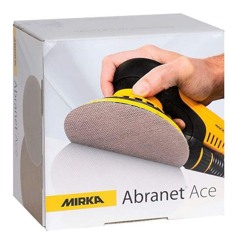 Imagem 3 de 9 de Disco De Lixa Abranet Ace 125mm 5pol. Orbital - 25un - Mirka
