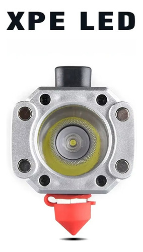 Linterna Led De Carga Usb, Luz Lateral Cob Con Martillo De S