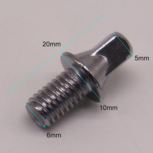 10 Uds Varillas De Tensión De Tambor Tornillos M6x10mm