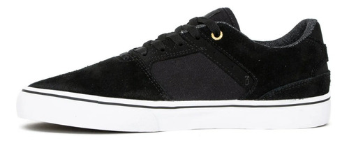 Imagen 3 de 8 de Tenis Emerica The Low Vulc G6 Black Gold White Skate Hombre
