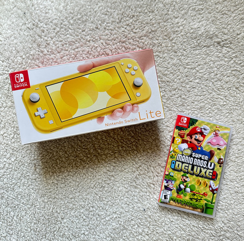 Nintendo Switch Lite 32gb Amarillo - Consola De Juegos