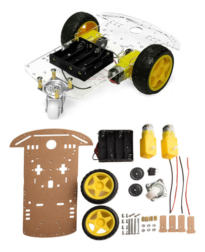 Kit De Chasis Para Medición De Distancia De Arduino