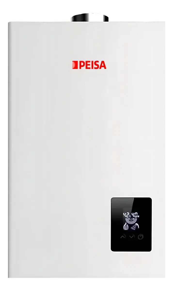 Calefon A Gas 14l Tbf Peisa 10001824 Tiro Forzado Color Blanco Tipo de gas GN