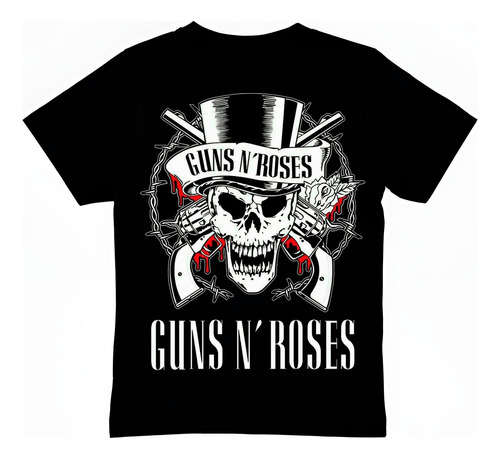 Camiseta Guns And Roses -  Musica Rock 