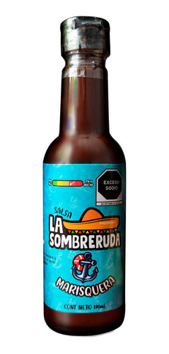 Imagen 3 de 9 de Salsas La Sombreruda (caja Con 24 Piezas) 190ml