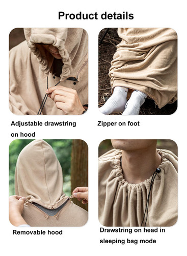 Saco De Dormir Usable Saco De Dormir Poncho Saco De Dormir C