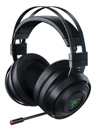 Audífonos Gamer Razer Nari Ultimate Wireless Hypersense Color Negro Color de la luz RGB