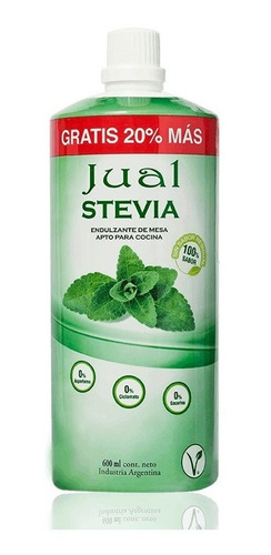 Jual Stevia Edulcorante Natural Líquida 600ml 