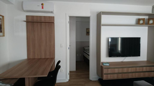 Imagem 2 de 24 de Apartamento Charmoso Para Locação Em Pinheiros I 1 Suíte I Lavabo I Cozinha Completa I 1 Vaga I 44m² - Ap1248