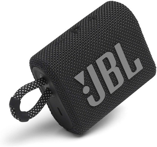 Caixa De Som Jbl Go3 Bluetooth Preto 4,2w Original