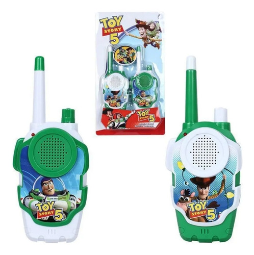 Walkie Talkie Radio Juguete Infantil Spider Man Toy Story