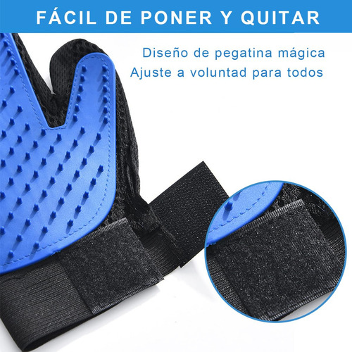 2 Pzas Guantes Removedor Pelo Para Mascotas, Un Par Guantes