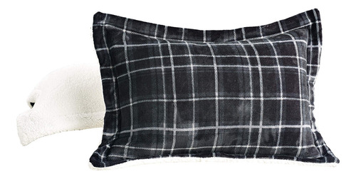 Edredón Reversible 3 Piezas, Microvisón Cuadros, Relleno Alt
