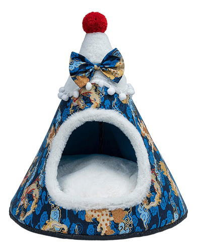 Cama De Gato Para Mascotas Hábitats De Perrera De Azul S