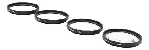 Kit De Filtros Para Lentes De Primer Plano 4 En 1 +1 +2 +4 +