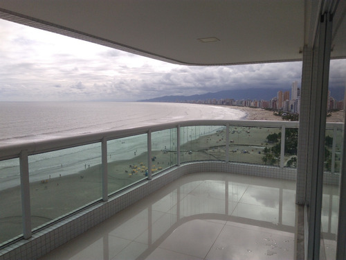 Imagem 3 de 11 de Apartamento 3 Dormitórios Frente Mar Forte Entrada 760mil