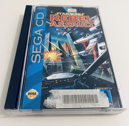 Star Wars Rebel Assault Sega Cd Original Americano (Usado)