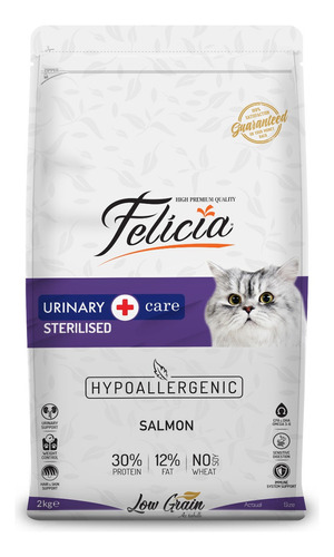 Alimento Gato Felicia 2kg Salmón - Gato Esterilizado