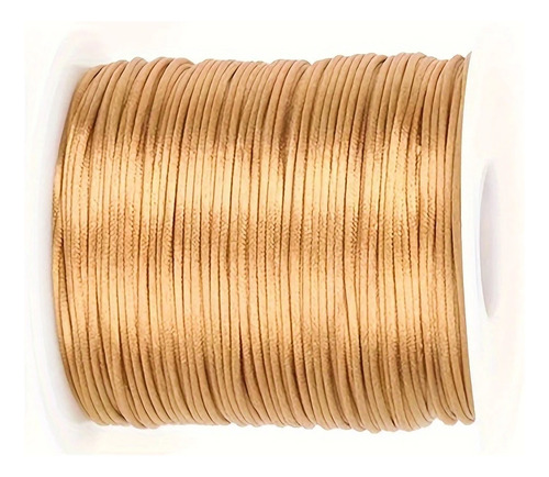 Cordón De Seda 3mm Cola De Rata Bisutería Todos Los Colores Beige