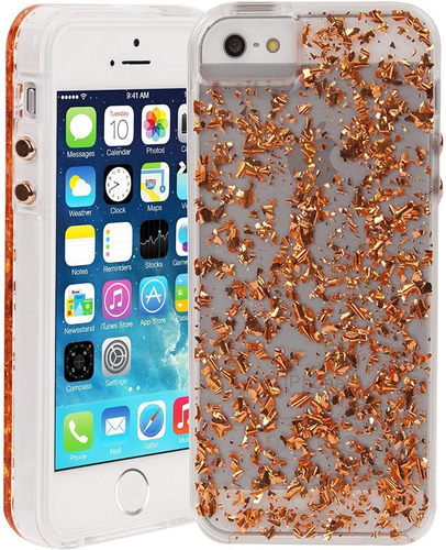 Case Mate Karat Rose Gold  Para iPhone 5 5s Se 2015