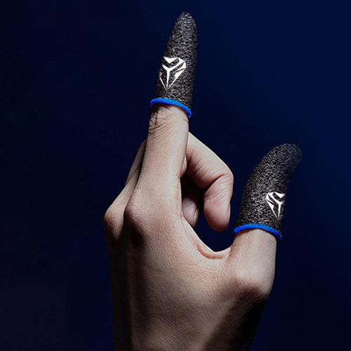 1 Par De Guantes De Pulgar A Prueba De Sudor Sin Azul.