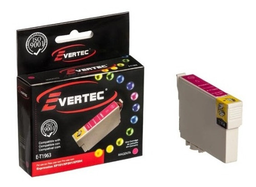 Cartucho Evertec Alternativo Para Epson T196 Magenta