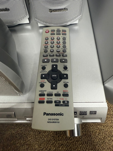 Home Theater Panasonic Sa-ht330 Envío Gratis!! Plateado 50/60 Hz (Usado)