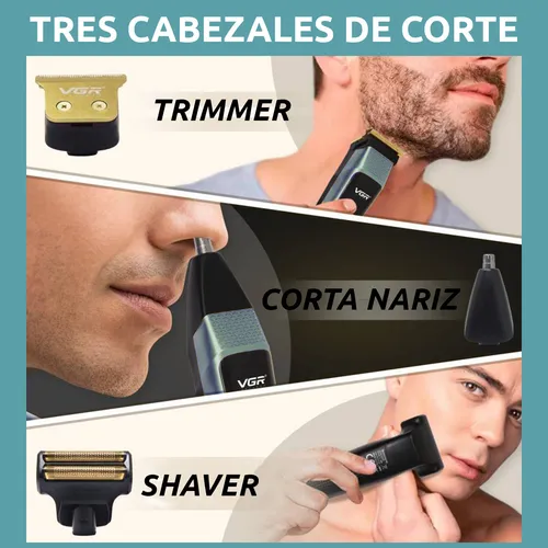Maquina de cortar pelo barba y nariz hotsell