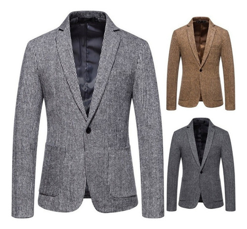 A Chaqueta De Hombre Slim Fit Blazer One Bot Men's Blazer .