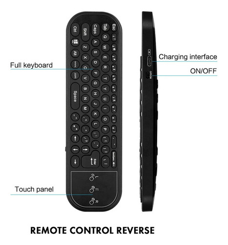 Controle Remoto De Tv Universal Com Bluetooth E Teclado