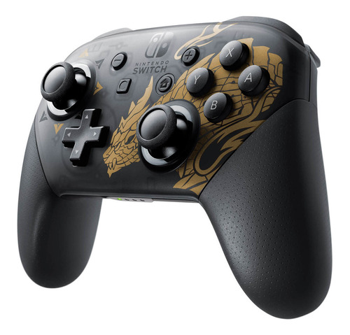 Imagen 2 de 2 de Control joystick inalámbrico Nintendo Switch Pro Controller monster hunter rise edition