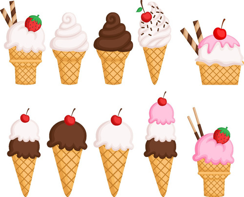 Clipart Helados Cucuruchos Ice Cream 2