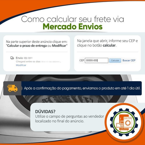 Imagem 5 de 6 de Valvula Entrada Agua Lavadora Brastemp Bwq 3 Vias 220v
