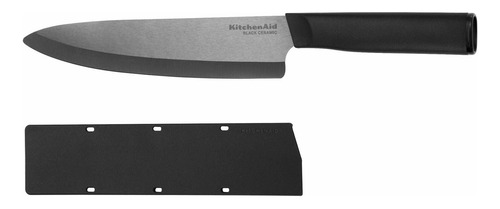 Kitchenaid Classic Ceramic Chef Knife, 8-inch, Black